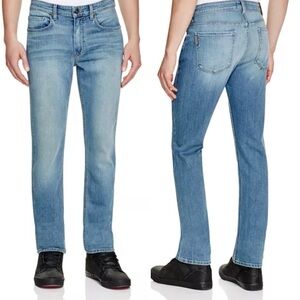 Paige Transcend Lennox Slim Fit Jeans in Liam Light Wash
